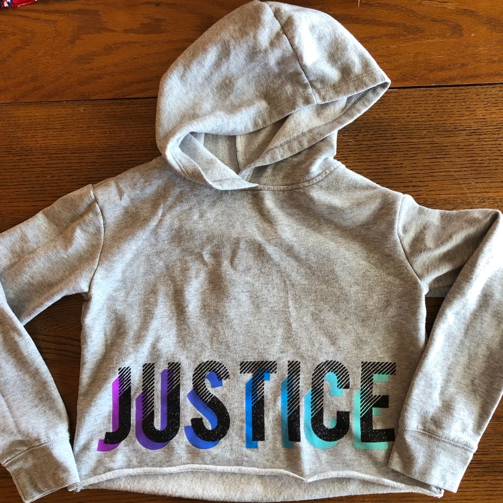 Justice Crop Top Size 10 girls